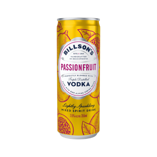 Billson’s Vodka Passionfruit 355mL