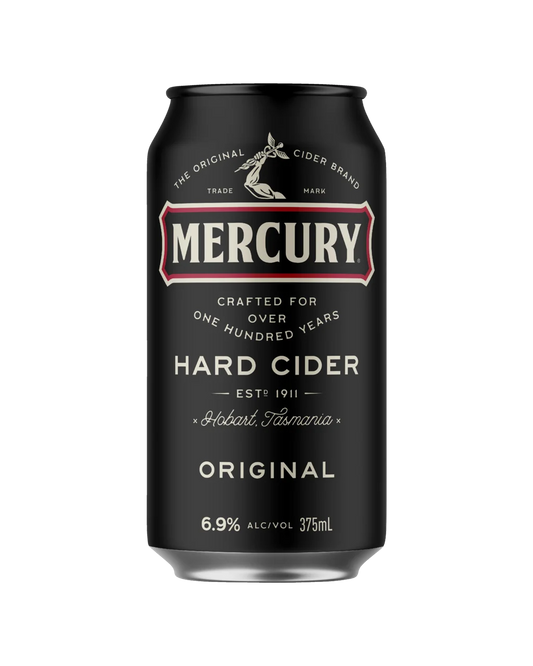 Mercury Hard Cider Cans